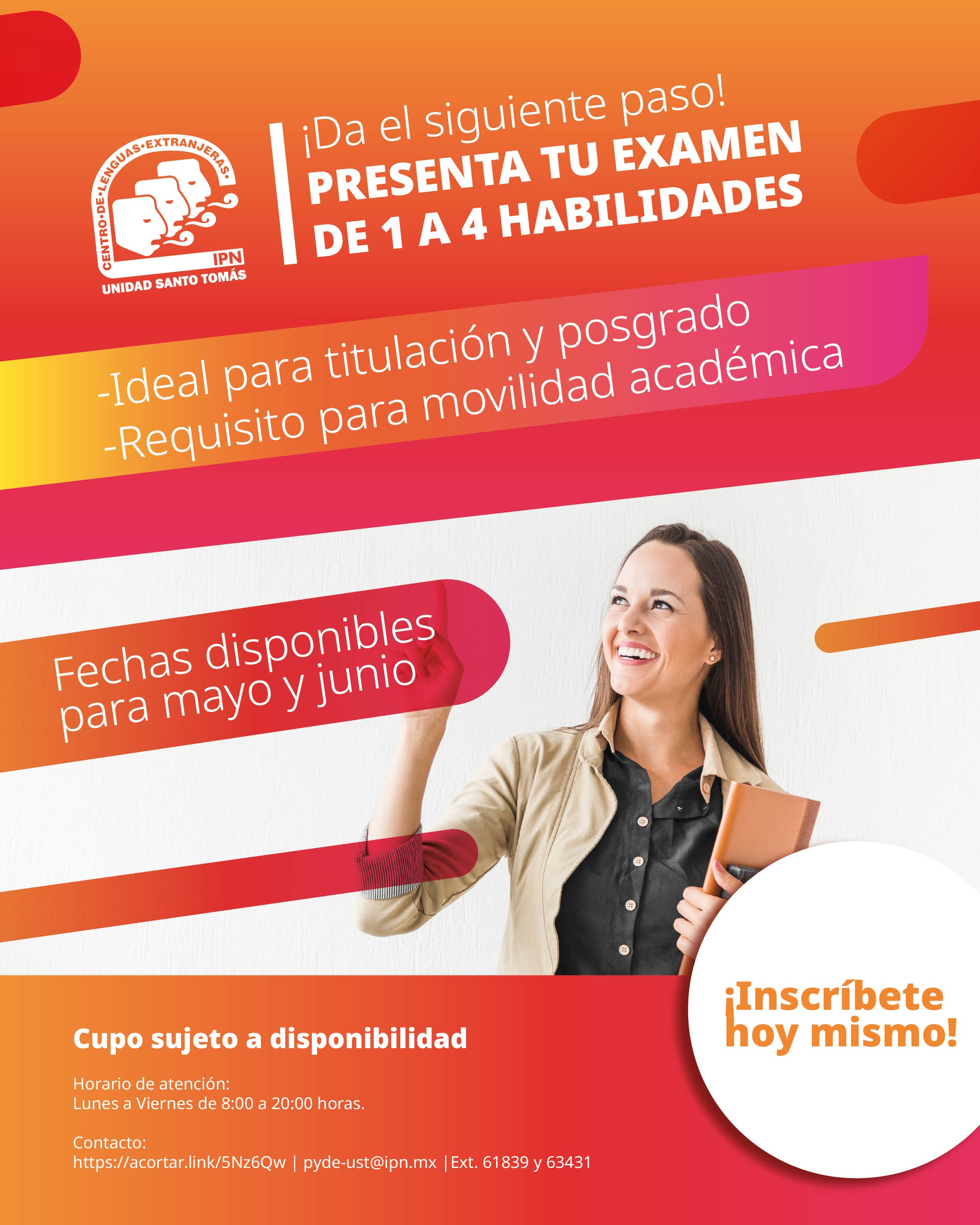 Exámenes de 4 Habilidades